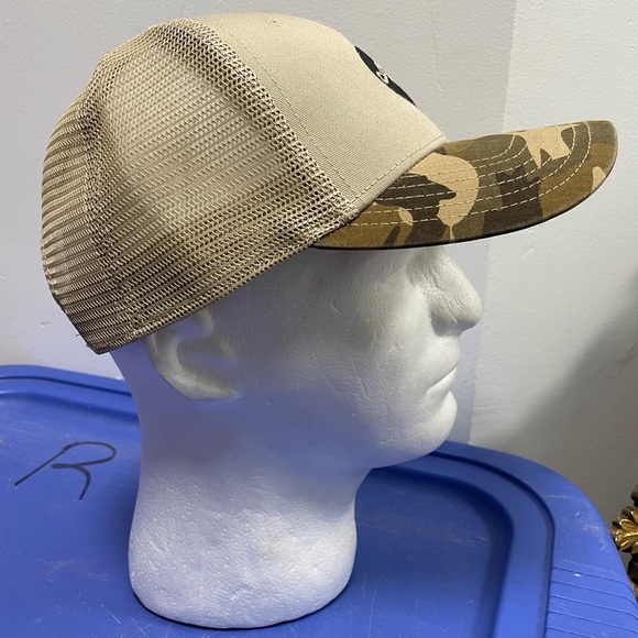 Cummins Diesel Camo Camouflage Bill Snapback Tan Mesh Cap/Hat - Picture 5 of 11